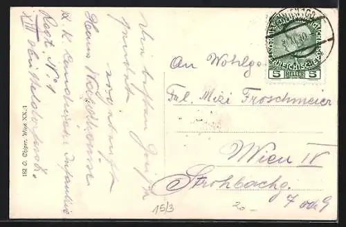 AK Wien, Baumgarten, Kaiser Franz Josefs-Landwehr-Kaserne