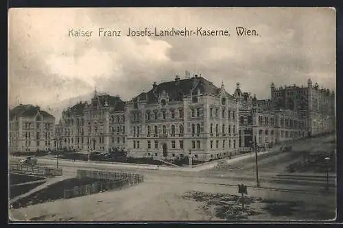 AK Wien, Baumgarten, Kaiser Franz Josefs-Landwehr-Kaserne