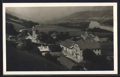 AK Pill bei Schwaz, Ortsansicht mit Umgebung