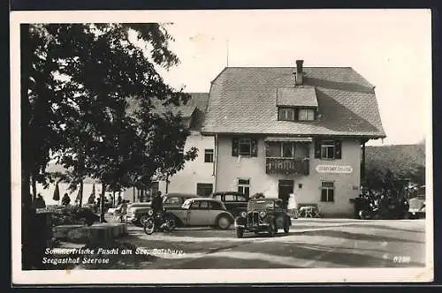 AK Fuschl am See b. Salzburg, Seegasthof Seerose