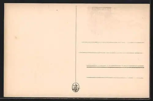 AK Antwerpen, Denkmal und Blümchen