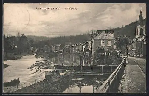AK Chaudfontaine, La Vesdre