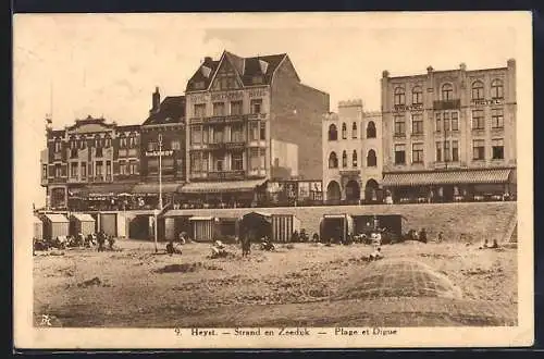 AK Heyst, Strand en Zeedijk