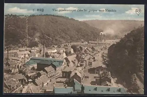 AK Huy, Vue Panoramique dans les gorges vers Marchin