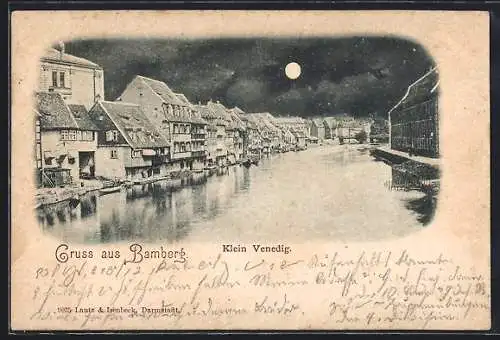 AK Bamberg, Klein Venedig bei Nacht