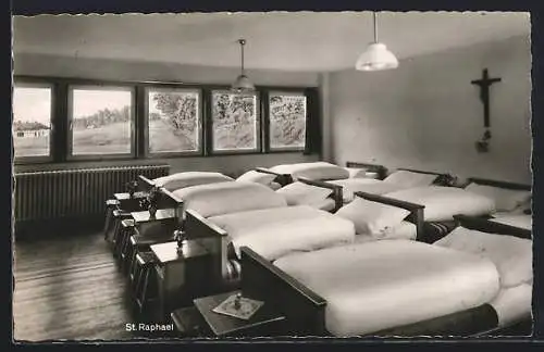 AK Klinge /Seckach, Jugenddorf St. Raphael, Innenansicht