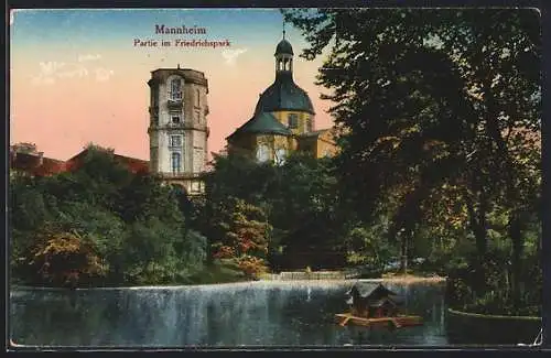 AK Mannheim, Partie im Friedrichspark