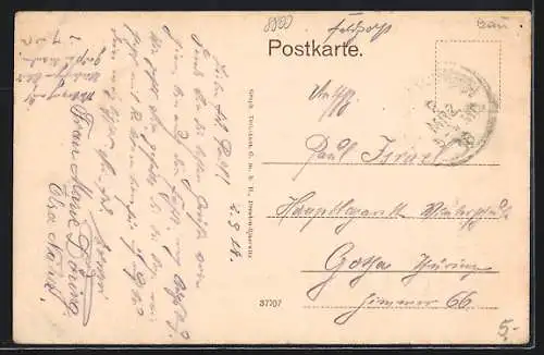 AK Ansbach / Bayern, Totalansicht