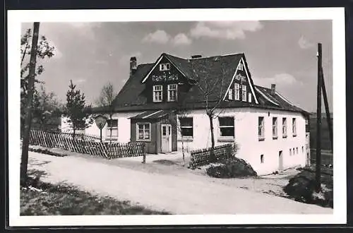 AK Schmiedefeld a. Rstg., Gaststätte Schöne Aussicht