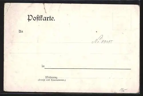 AK Berlin, Café New-York, Dorotheenstrasse 91, Inh. E. Scharff