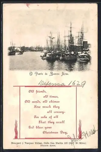 AK Buenos Aires, El Puerto, Hafen