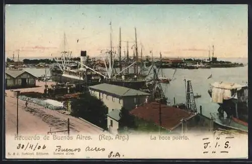 AK Buenos Aires, La boca puerto, Hafen