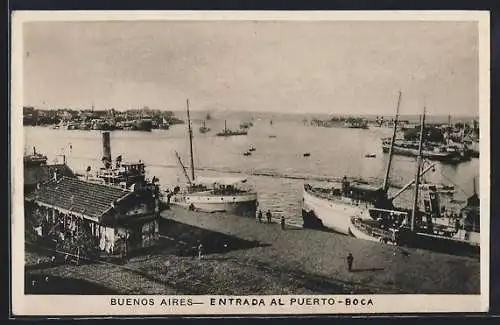 AK Buenos Aires, Entrada al Puerto-Boca, Hafen
