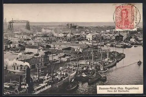 AK Buenos-Aires, Boca del Riachuelo, Hafen