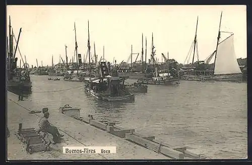 AK Buenos Aires, Boca, Hafen