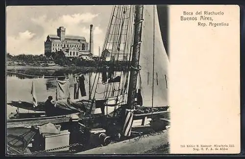 AK Buenos Aires, Boca del Riachuelo, Hafen