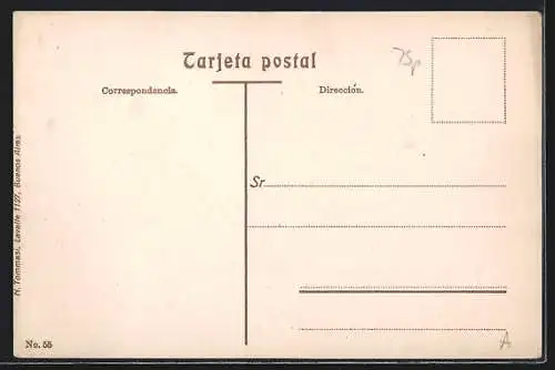 AK Buenos Aires, La Boca del Riachuelo, Hafen