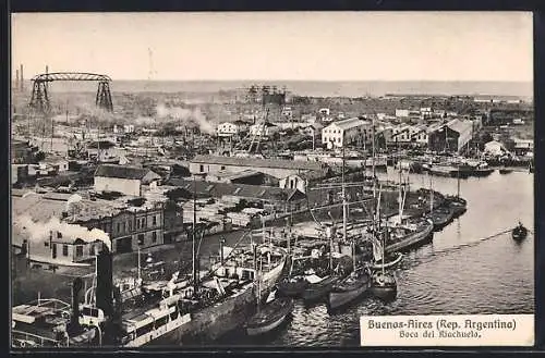 AK Buenos-Aires, Boca del Riachuelo, Hafen