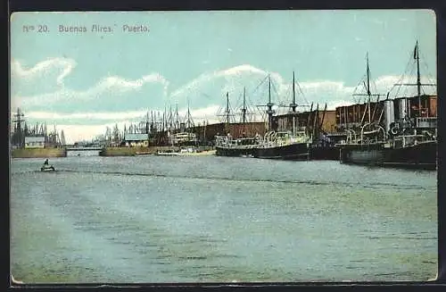 AK Buenos Aires, Puerto, Hafen