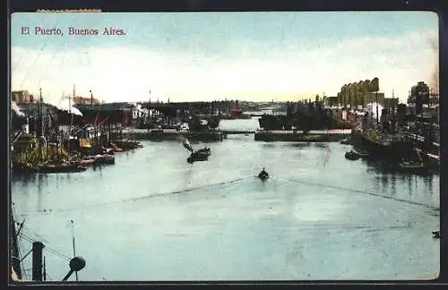 AK Buenos-Aires, El Puerto, Hafen