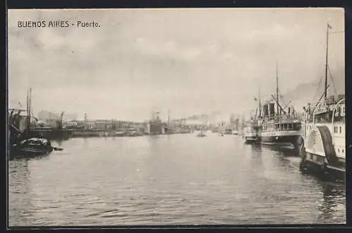 AK Buenos Aires, Puerto, Hafen