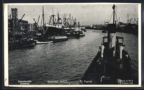 AK Buenos Aires, El Puerto, Hafen