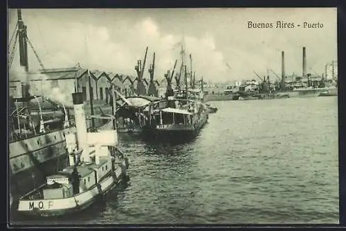 AK Buenos Aires, Puerto, Hafen