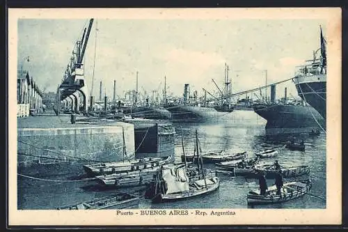 AK Buenos Aires, Puerto, Hafen