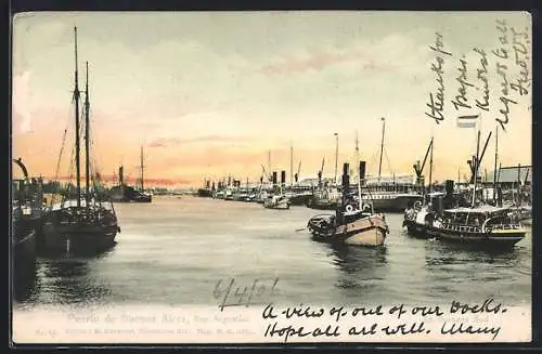 AK Buenos Aires, Puerto, Hafen