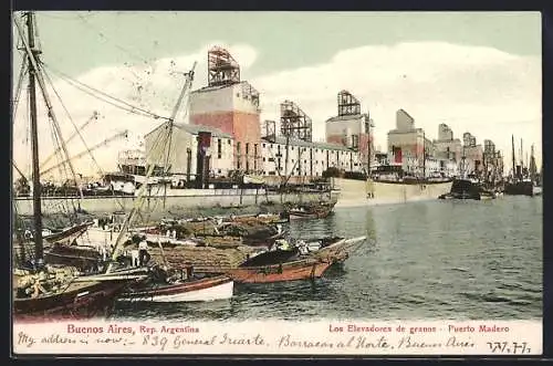 AK Buenos Aires, Puerto Madero, Los Elevadores de granos, Hafen