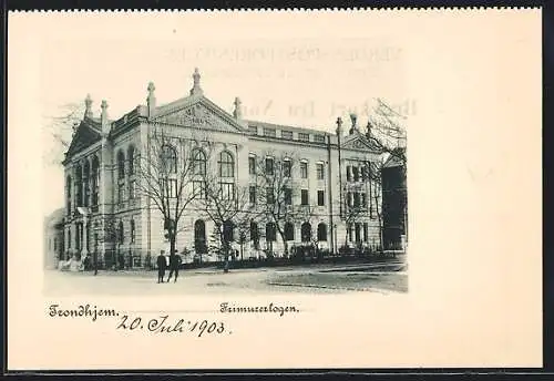 AK Trondhjem, Frimurerlogen, Freimaurer-Loge