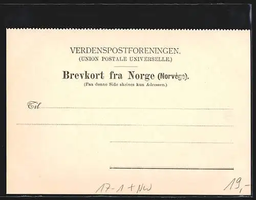 AK Trondhjem, Frimurerlogen, Freimaurer-Loge