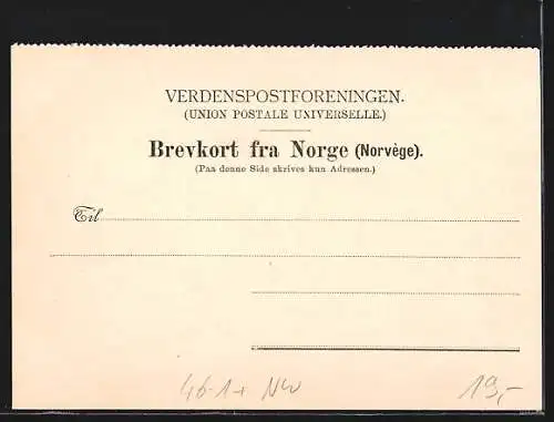 AK Trondhjem, Parti af Olaf Tryggvessöns Gade, Strassenbahn