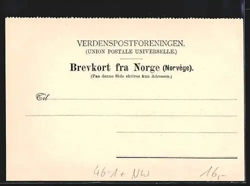 AK Trondhjem, Torvet, Strassenbahn