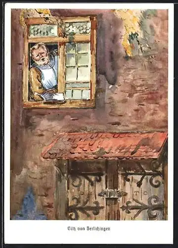 AK Ganzsache PP122 D4/03: Heidelberg /Neckar, Reichsfestspiele, Götz von Berlichingen