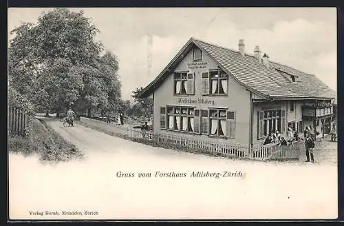 AK Adlisberg-Zürich, Forsthaus Adlisberg