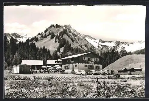 AK Mittelberg-Baad /Kleinwalsertal, Alpengasthof Noris-Hütte