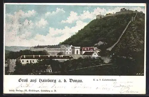 AK Hainburg a. d. Donau, K. u. k. Cadettenschule