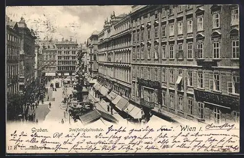 AK Wien, Graben mit Dreifaltigkeitssäule