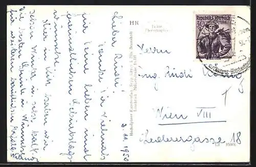 AK Kitzbühel, Ortsansicht gegen Süden