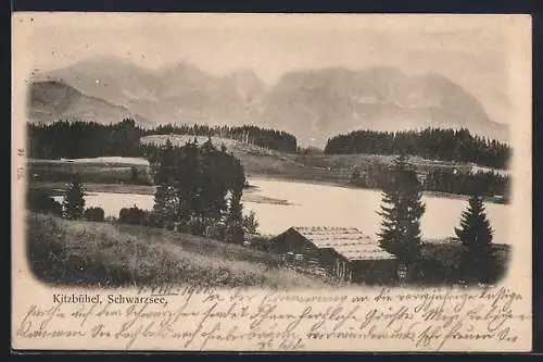 AK Kitzbühel, Blick zum Schwarzsee