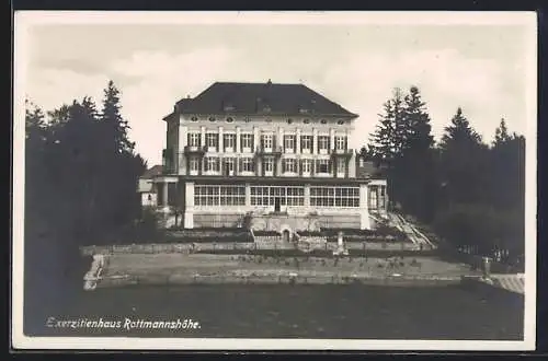AK Berg / Starnberger See, Exerzitienhaus Rottmannshöhe