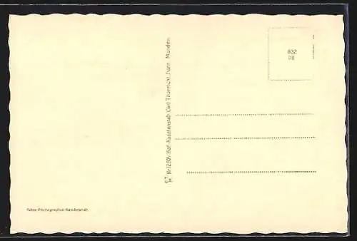 AK Schwalenberg /Lippe, Gesamtansicht von einen Berg aus
