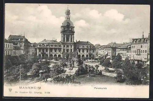 AK Mannheim, Paradeplatz