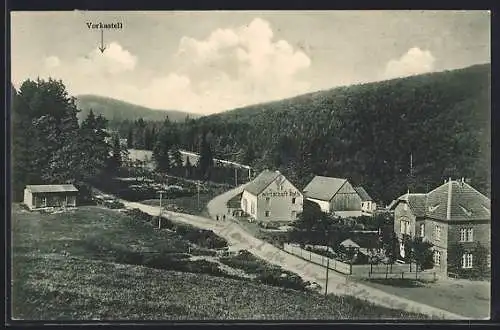 AK Birkenfeld / Nahe, Gasthaus Roth bei Hujets Sägemühle