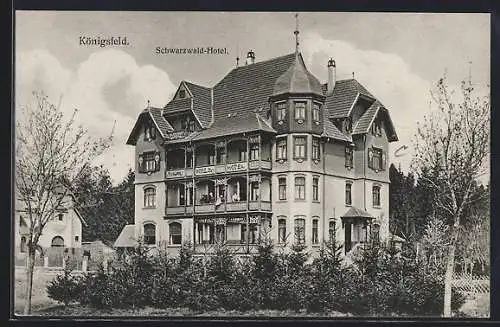 AK Königsfeld / Schwarzwald, Schwarzwald-Hotel