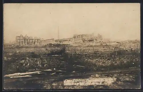 AK Oppau, Explosion, Das zerstörte Werk