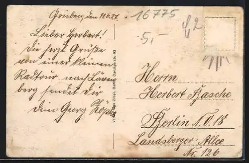 AK Löwenberg /Mark, Ritterburg