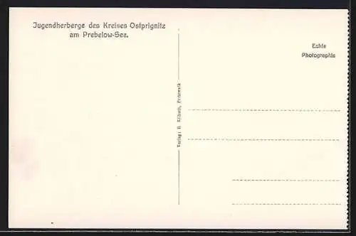 AK Rheinsberg, Jugendherberge, Prebelower See, Kreuzgang