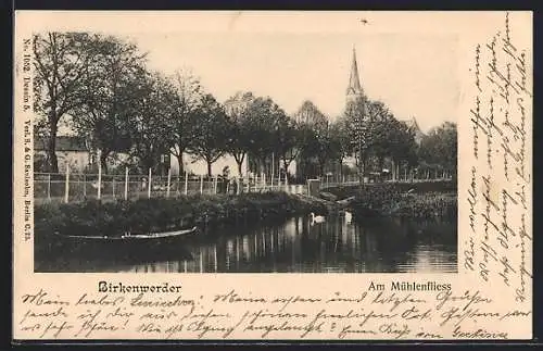 AK Birkenwerder, Am Mühlenfliess, Kirche